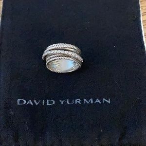 DAVID YURMAN DIAMOND RING SIZE 6